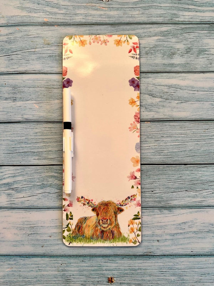 HIGHLAND COW  MEMO BOARD