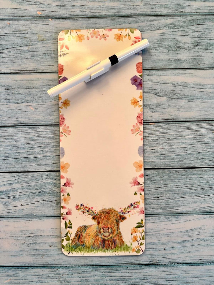 HIGHLAND COW  MEMO BOARD