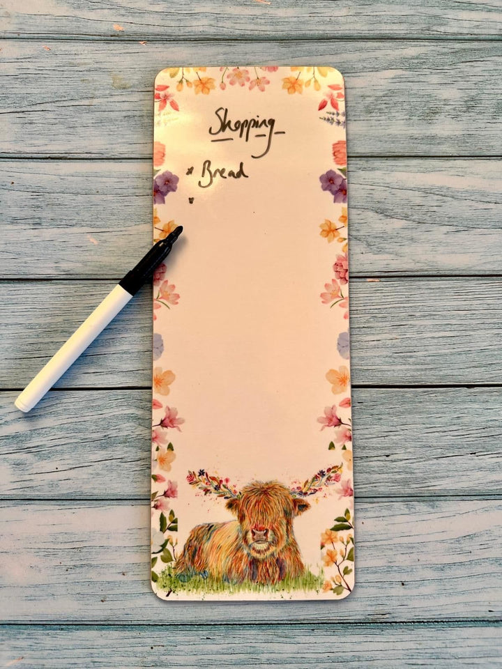 HIGHLAND COW  MEMO BOARD