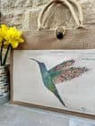 HONEY THE HUMMINGBIRD ECO JUTE BAG