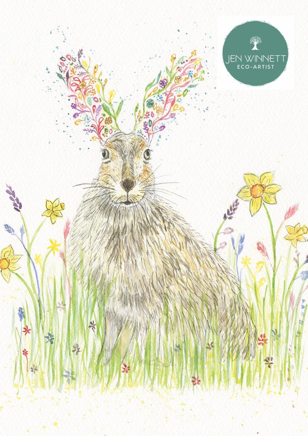 HORACE THE HARE  - SIGNED PRINT