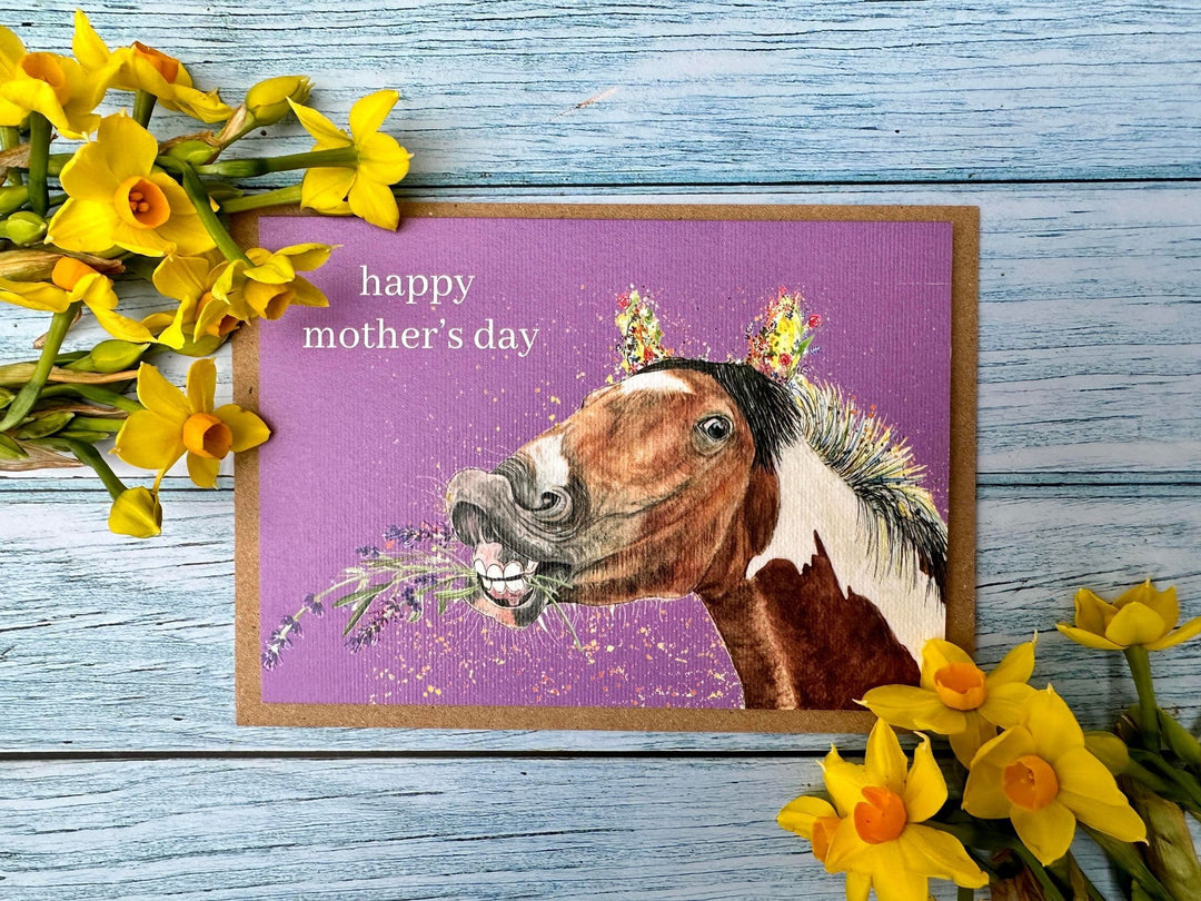 HORSE MOTHERS DAY ECO-CARD