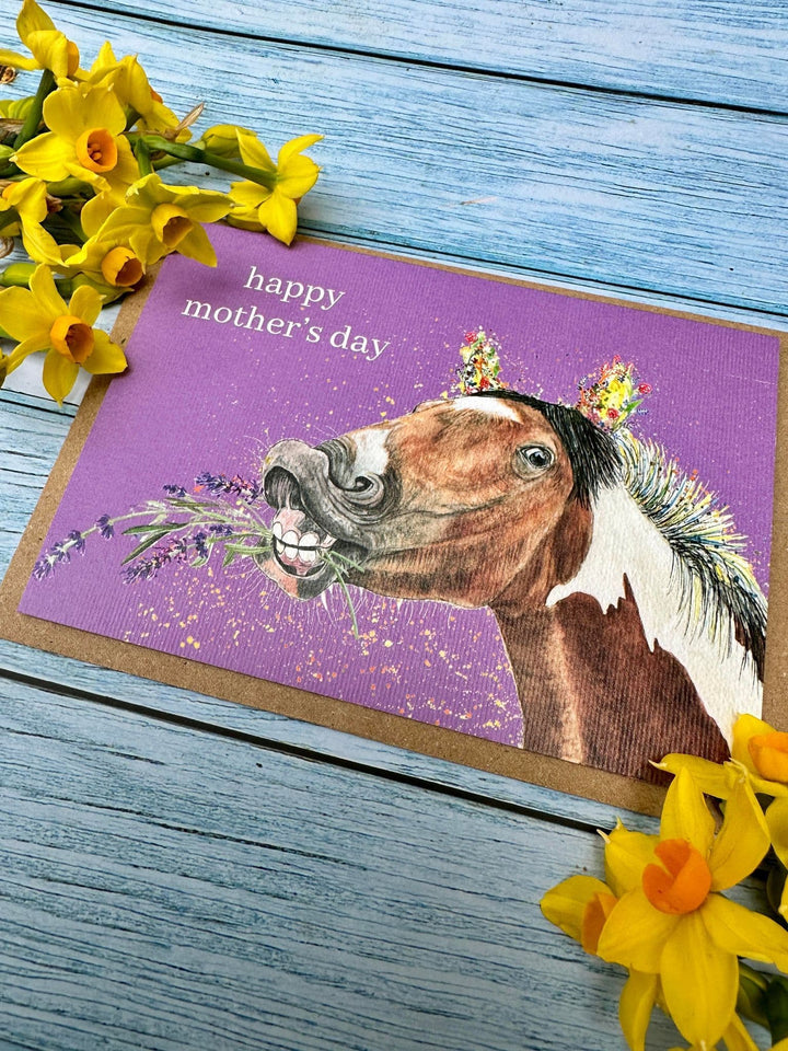 HORSE MOTHERS DAY ECO-CARD