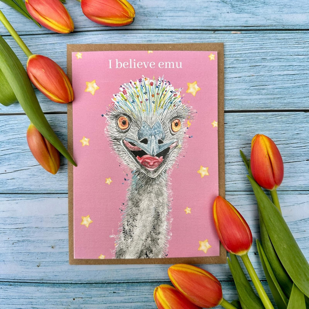 I BELIEVE EMU ECO CARD
