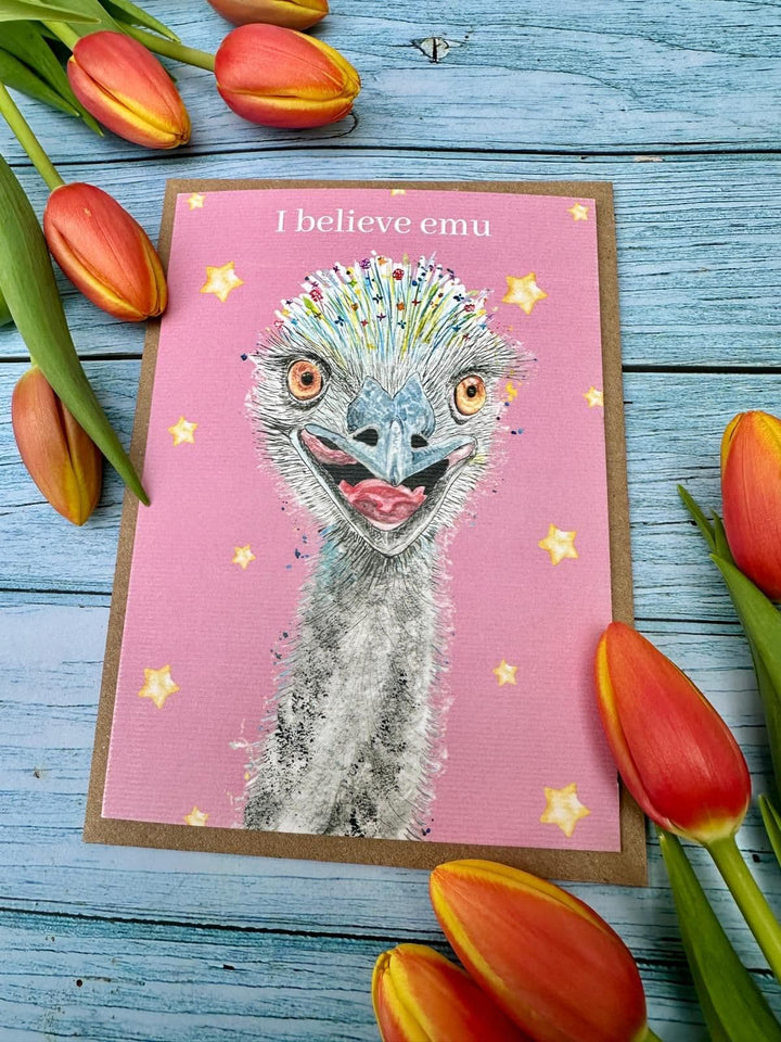 I BELIEVE EMU ECO CARD