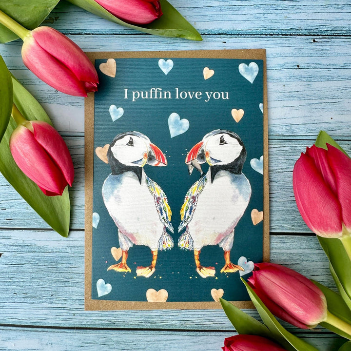 I PUFFIN LOVE YOU ECO CARD
