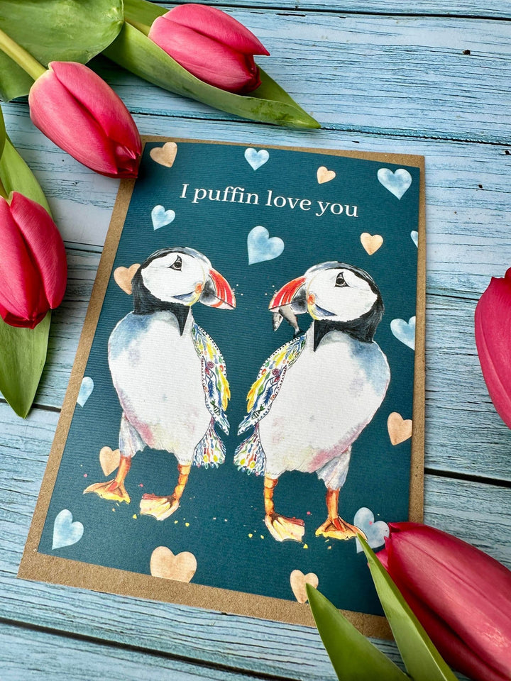 I PUFFIN LOVE YOU ECO CARD