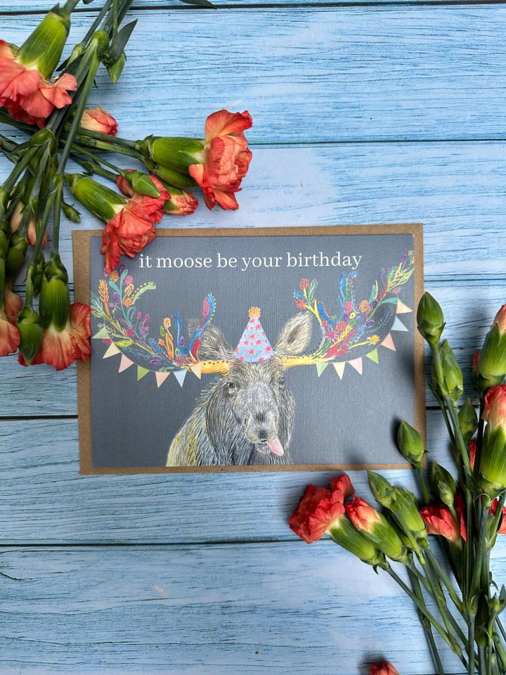 IT MOOSE BE YOUR BIRTHDAY ECO CARD