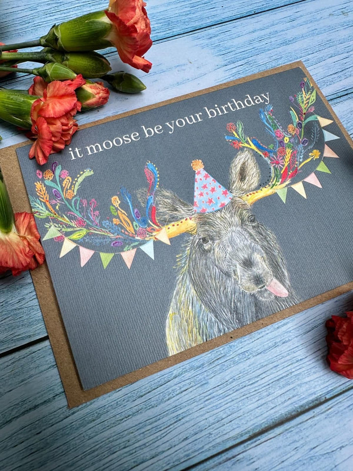 IT MOOSE BE YOUR BIRTHDAY ECO CARD