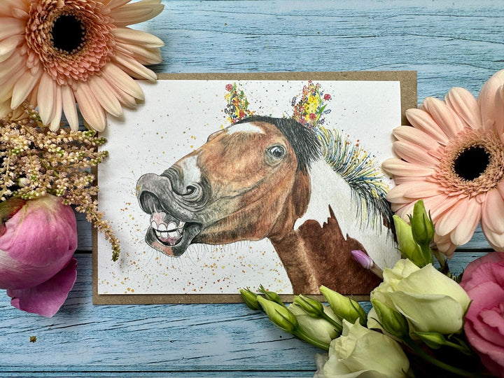 JESTER THE HORSE ECO CARD