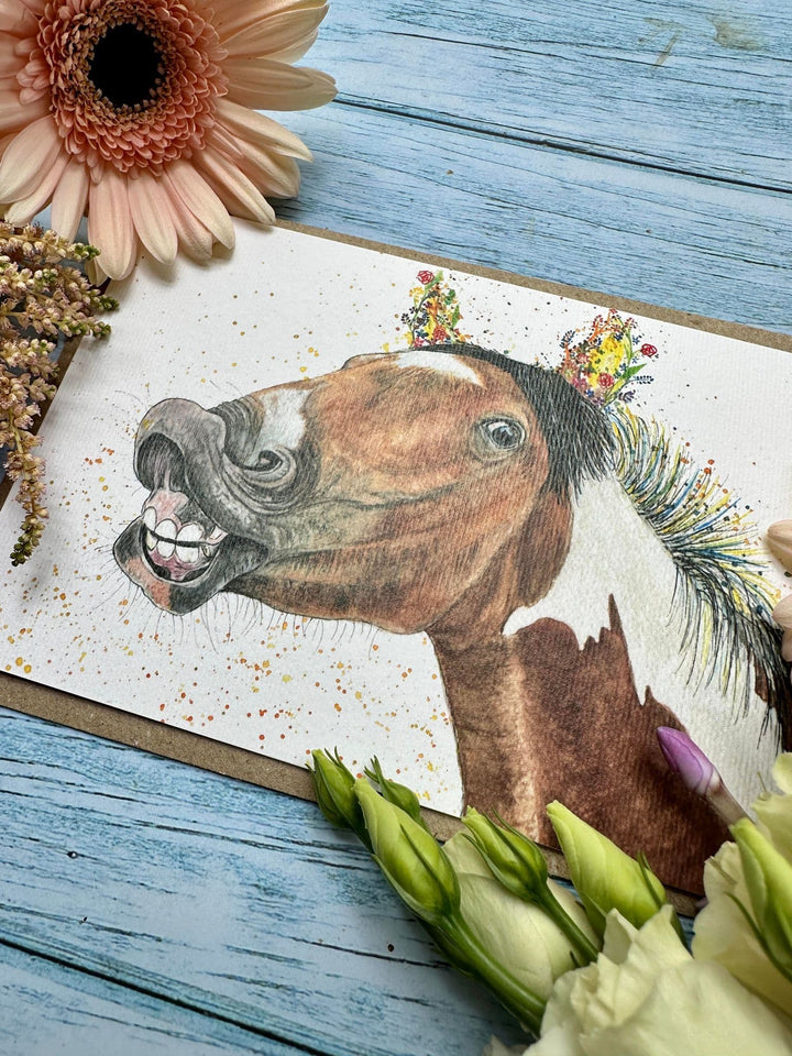 JESTER THE HORSE ECO CARD