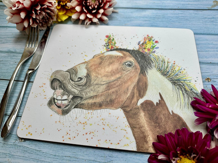 JESTER THE HORSE LUXURY CORK PLACEMAT