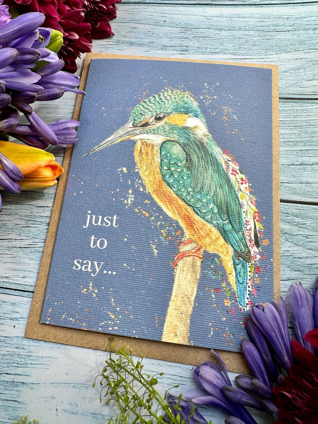 JUST TO SAY KINGFISHER ECO CARD