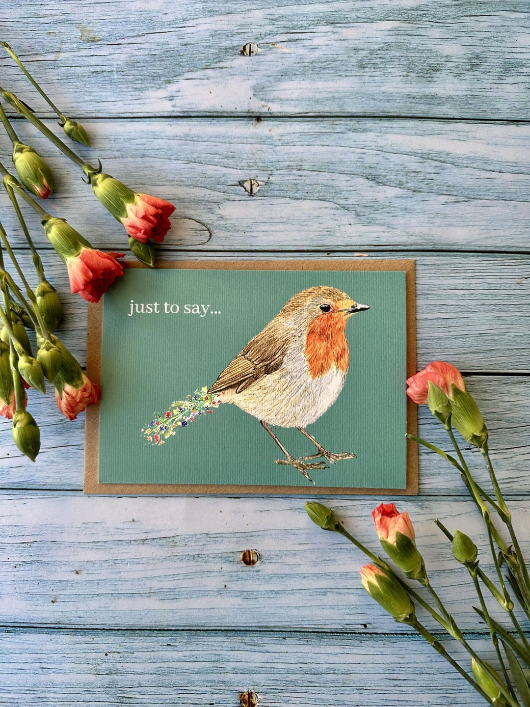 JUST TO SAY ROBIN ECO CARD
