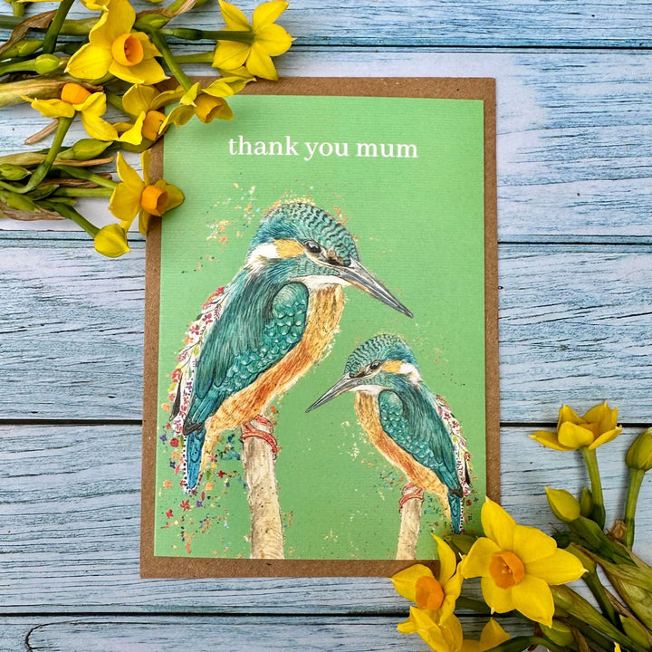 KINGFISHER MOTHERS DAY ECO-CARD