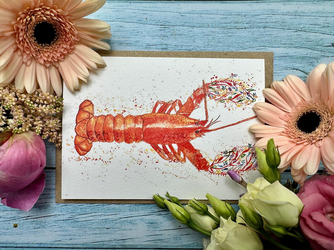 LARRY THE LOBSTER ECO-CARD