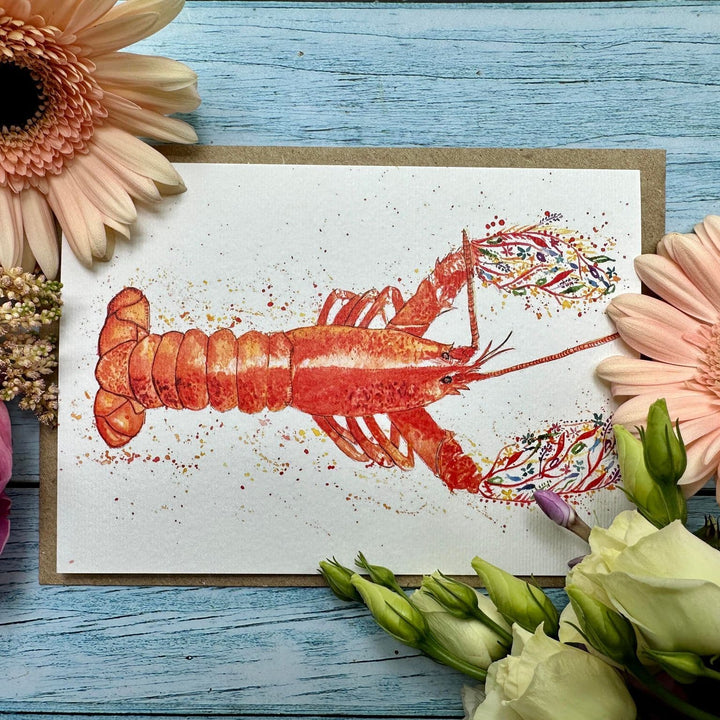 LARRY THE LOBSTER ECO-CARD