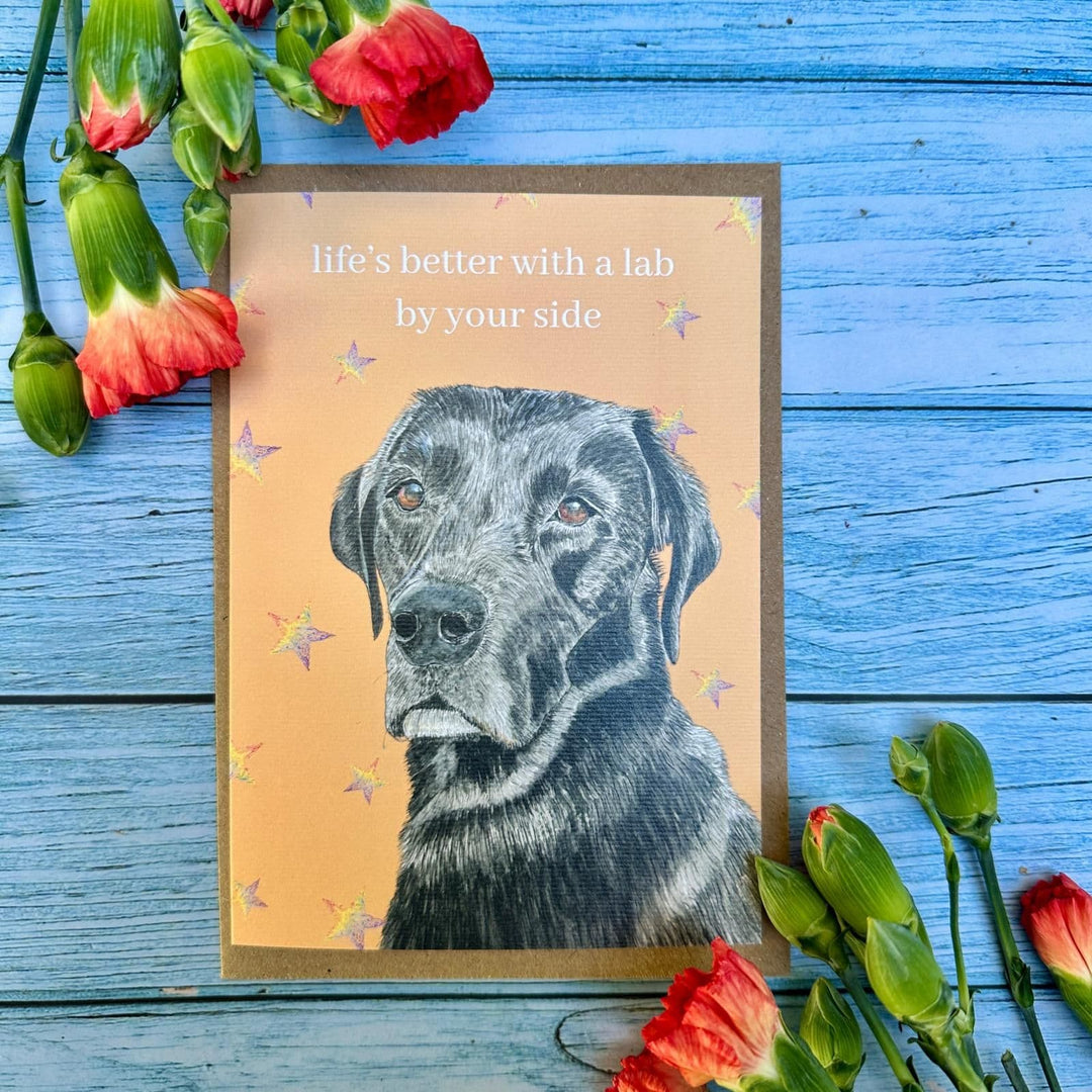 LIFE'S BETTER WITH A LAB ECO CARD