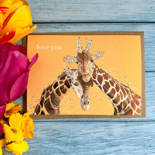 LOVE YOU GIRAFFES ECO CARD