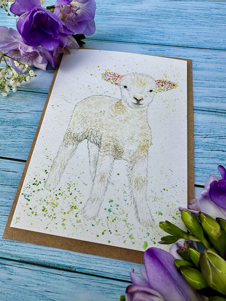 LYRA THE LAMB ECO-CARD