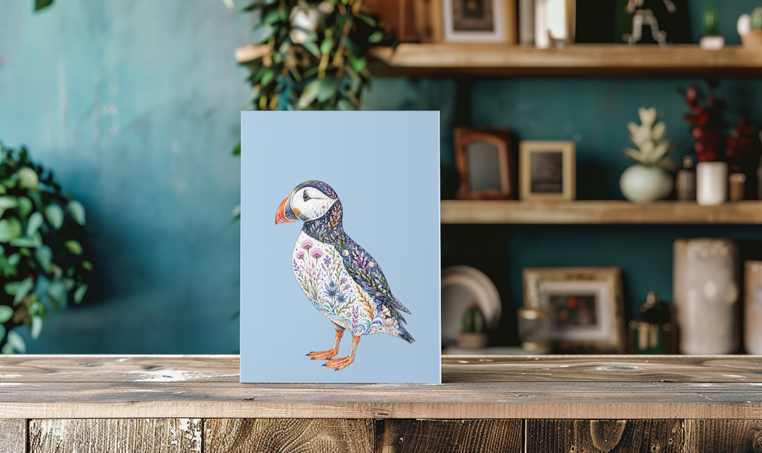 PUFFIN BOTANICAL ECO CARD - WILD BLOOM COLLECTION