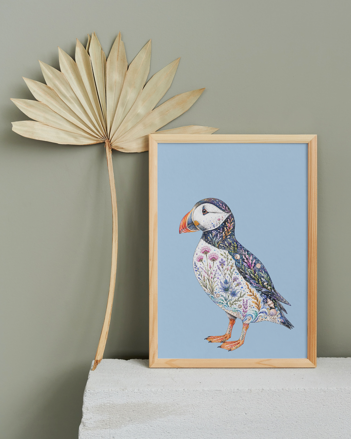 Puffin Print - Wild Bloom Collectiom