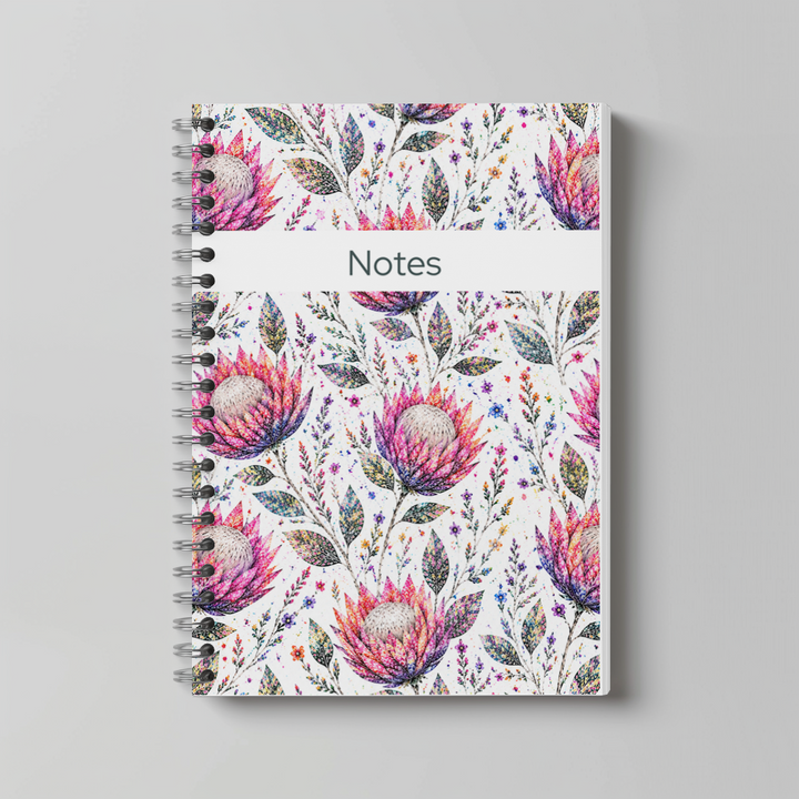 PROTEA LINED ECO FRIENDLY NOTEBOOK - A5 - UK MADE