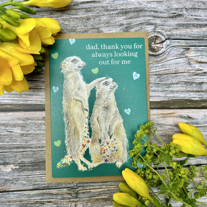MEERKAT FATHERS DAY ECO CARD