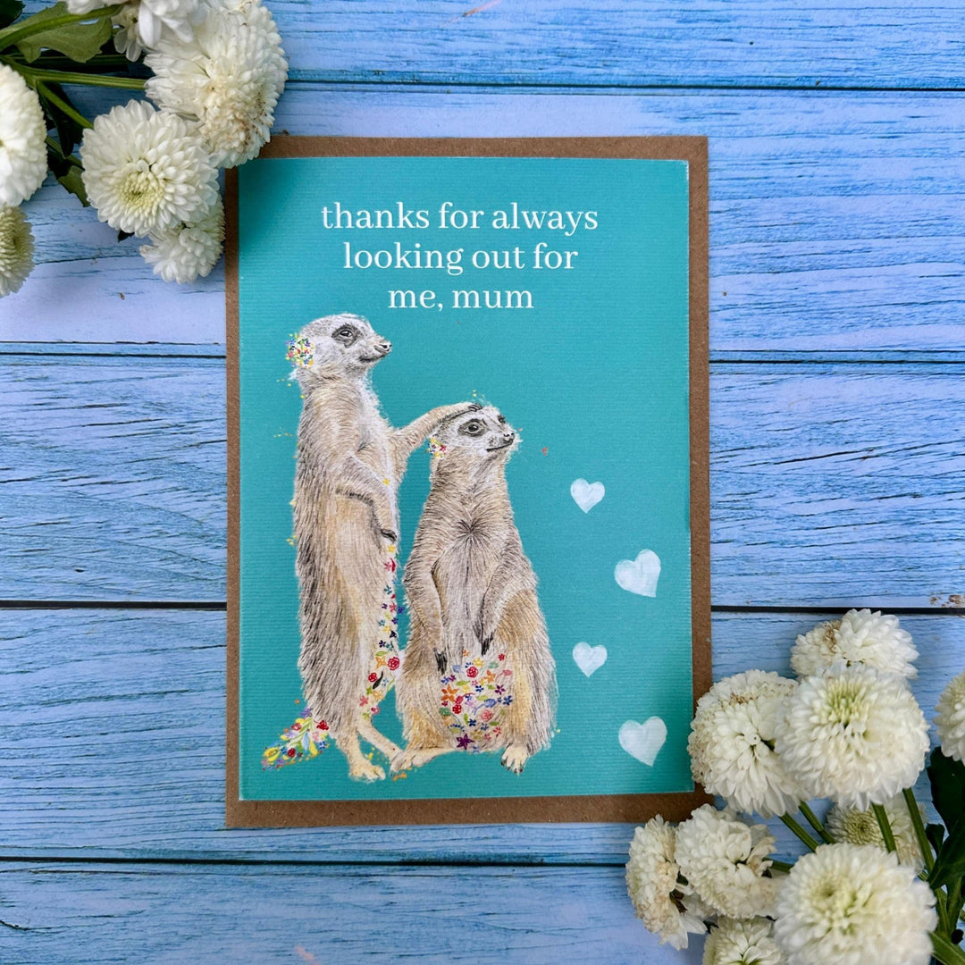 MEERKAT MOTHERS DAY ECO CARD