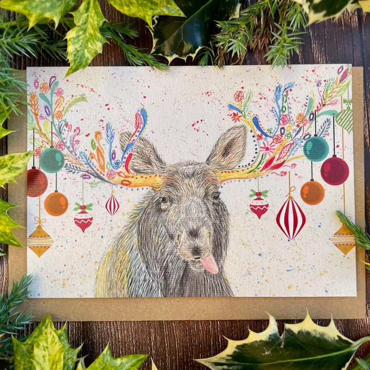 MERRY CHRISTMOOSE ECO-CARD