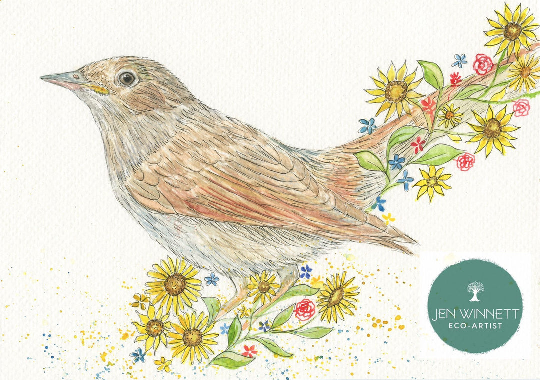 NADIYA THE NIGHTINGALE - SIGNED PRINT