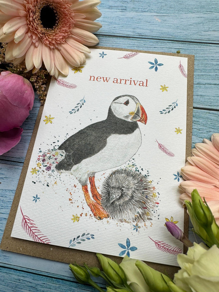 NEW ARRIVAL PUFFIN AND PUFFLING ECO-CARD