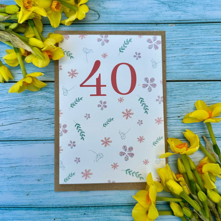 NUMBER 40 ECO-CARD