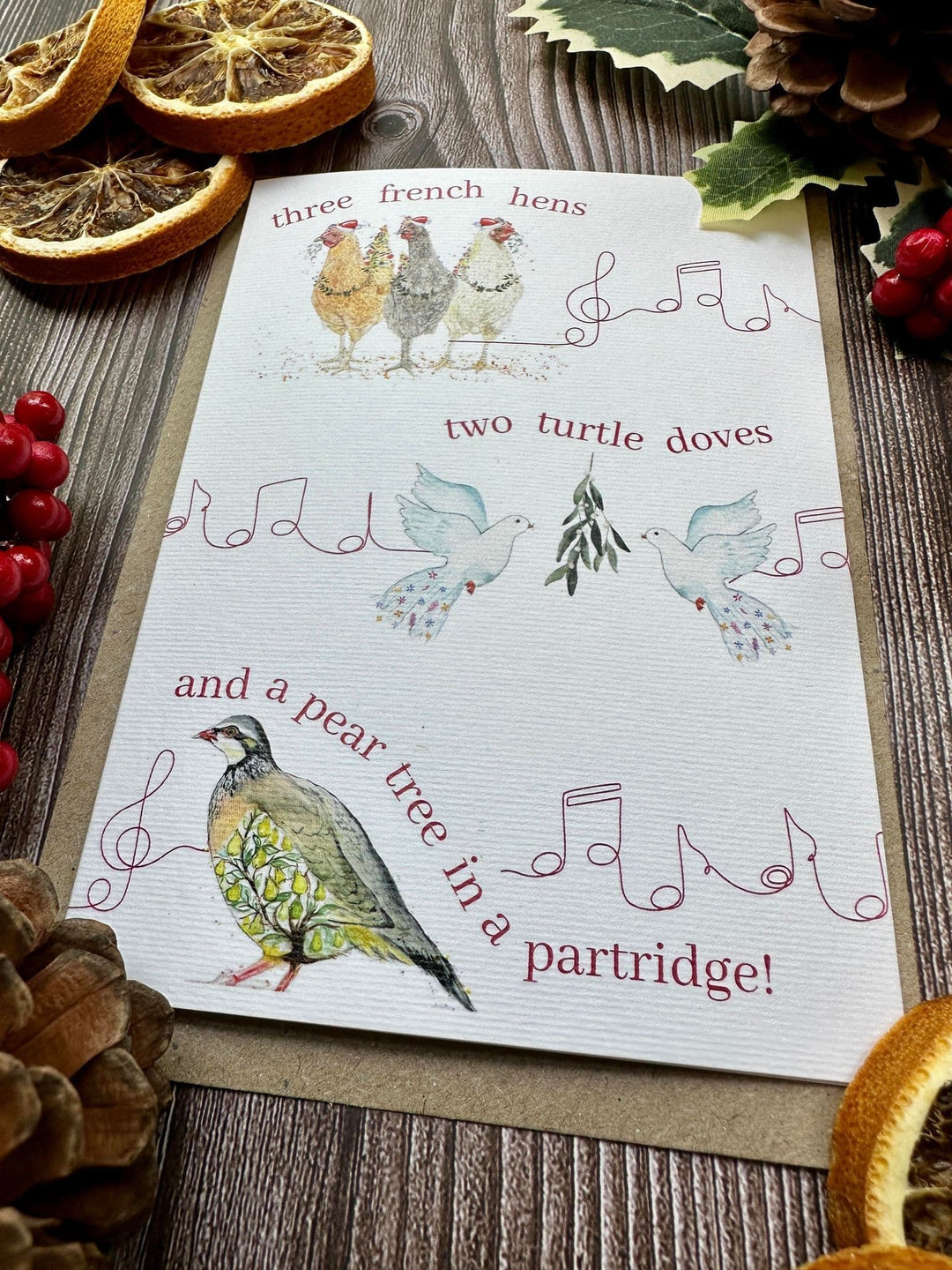 ON THE FIRST DAY OF CHRISTMAS ECO CARD