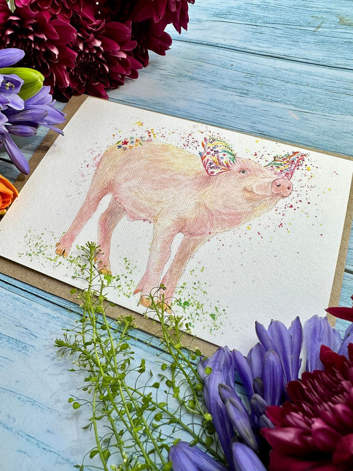 PABLO THE PIG ECO CARD