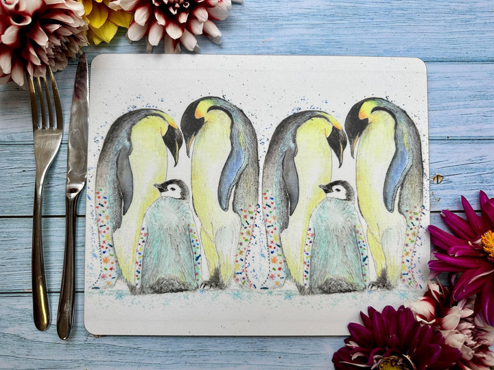 PENGUINS LUXURY CORK PLACEMAT