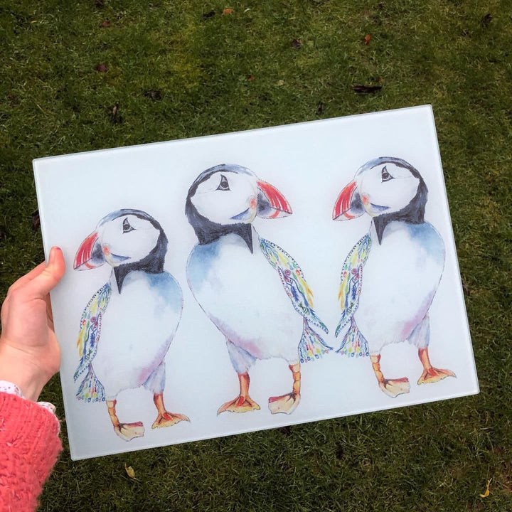 PERCY THE PUFFIN ECO-CHOPPING BOARD