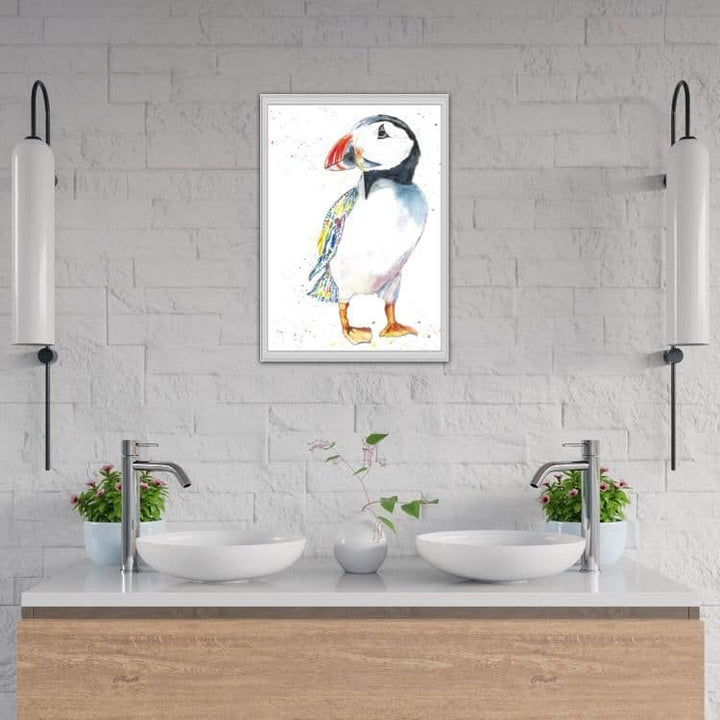 PERCY THE PUFFIN - SIGNED PRINT