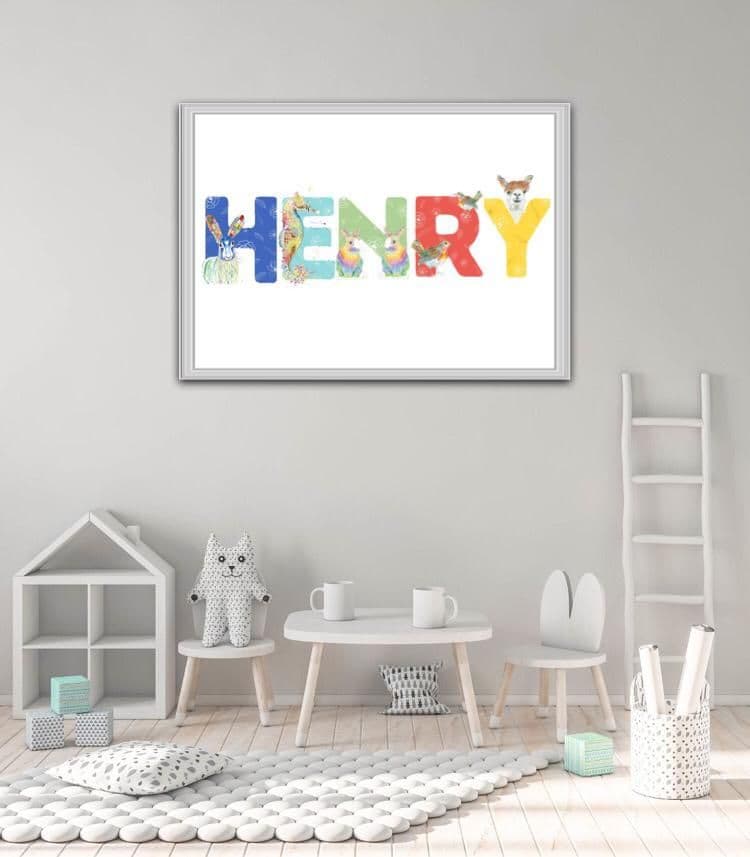 Personalised Full Name Print