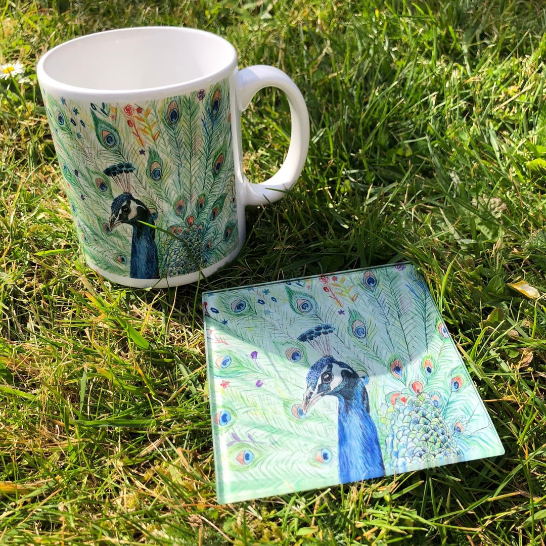 PICASSO THE PEACOCK CHUNKY MUG