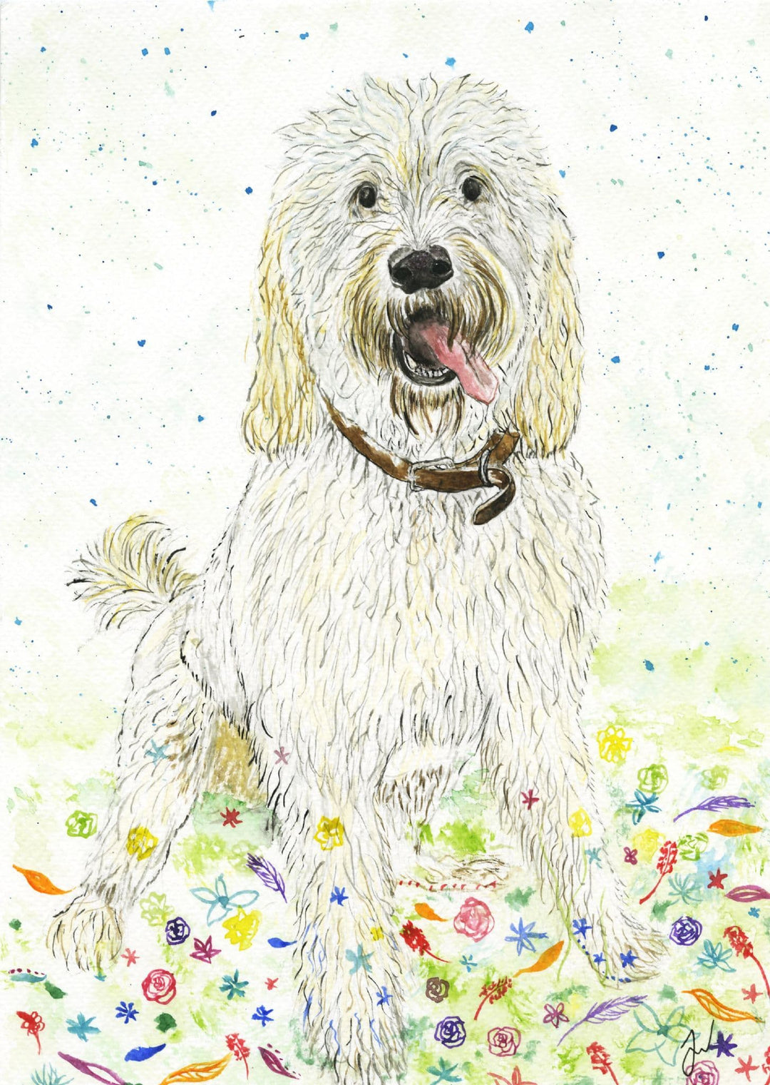 Poppy the Goldendoodle