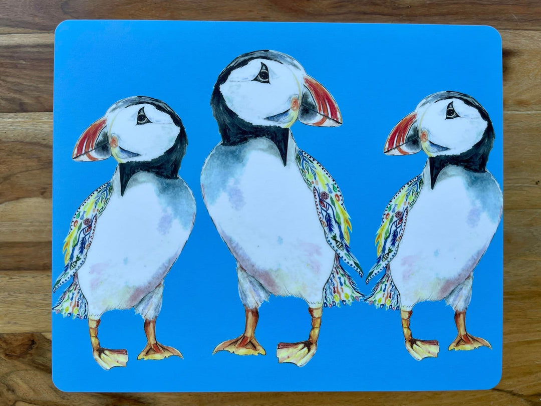 PUFFIN LUXURY CORK PLACEMAT