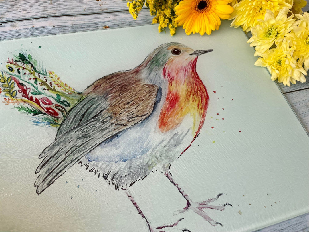 ROBBIE THE ROBIN CHOPPING BOARD