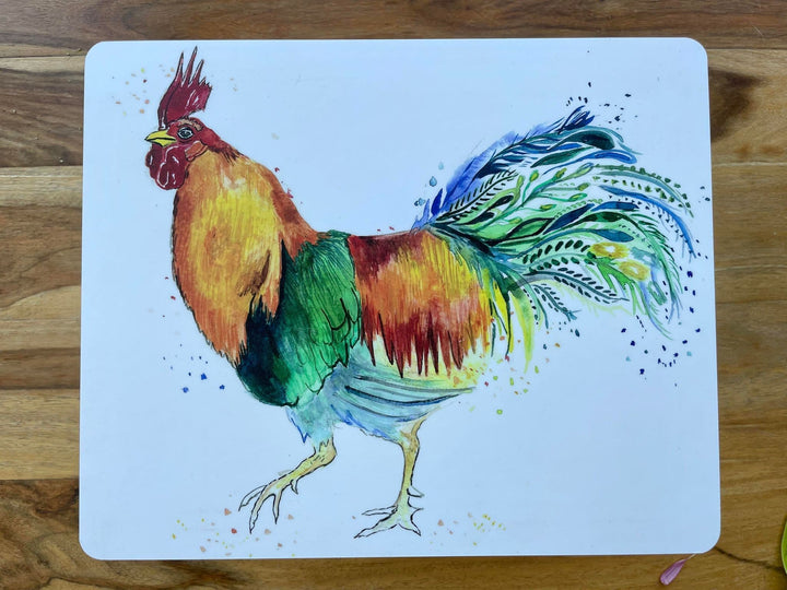 ROOSTER LUXURY CORK PLACEMAT