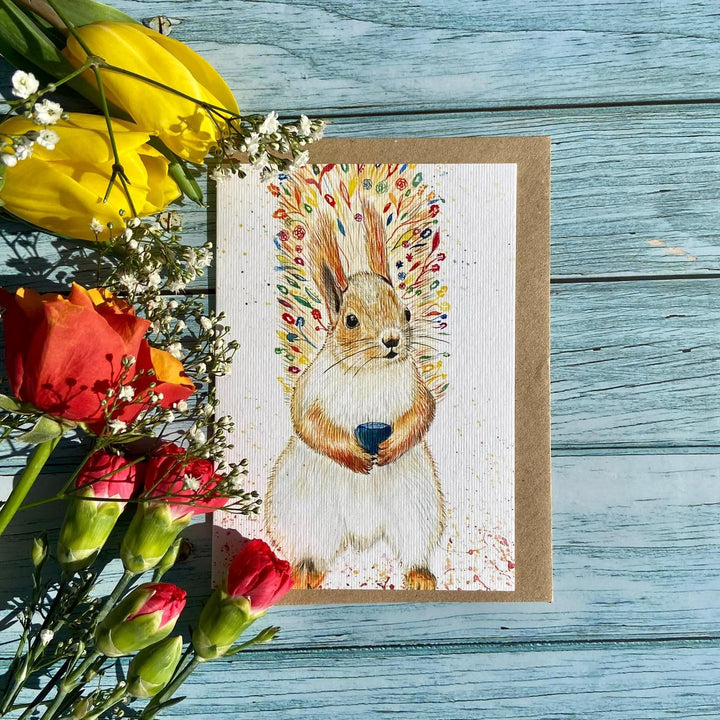 SAMMY THE SQUIRREL ECO-CARD