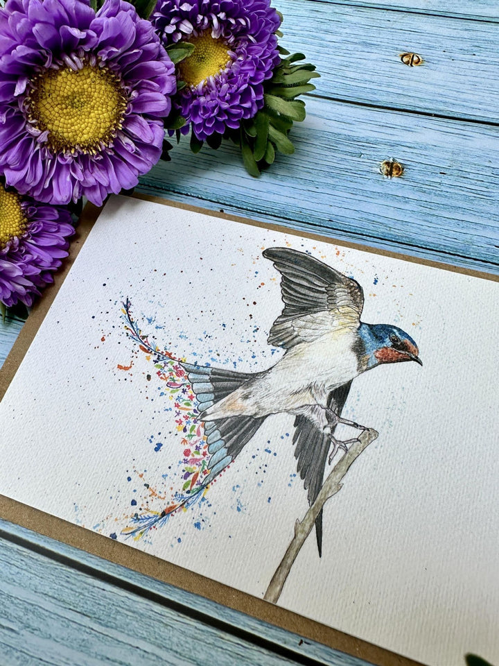 SAORISE THE SWALLOW ECO CARD