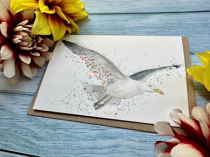 SIMON THE SEAGULL ECO CARD