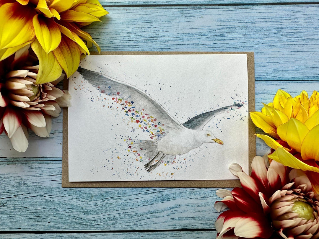 SIMON THE SEAGULL ECO CARD