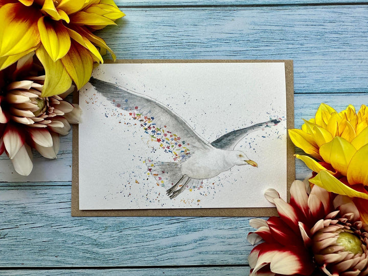 SIMON THE SEAGULL ECO CARD