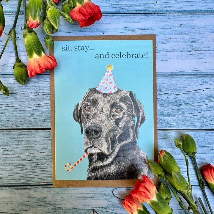 SIT, STAY AND CELEBRATE ECO CARD